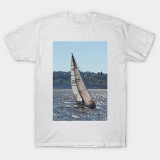 Sailboat on the Sound T-Shirt